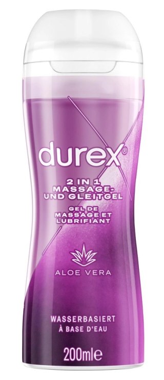 Durex Play 2in1 - Żel I Smar Do Masażu Aloes 200ml