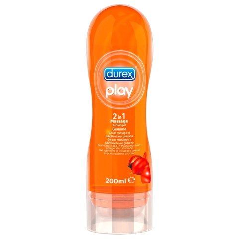 Durex Play 2in1 - Żel I Smar Do Masażu Guarana 200ml