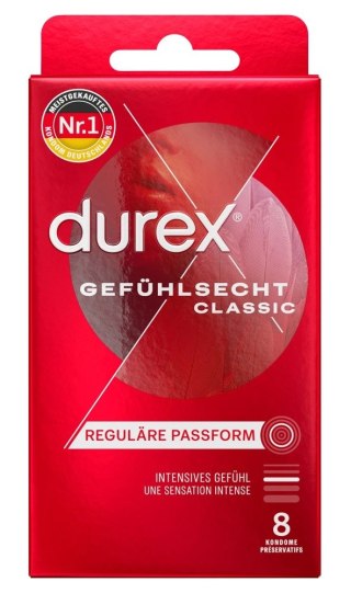 Durex - Prezerwatywy Lateksowe Zbiorniczek 8szt