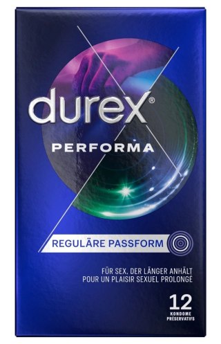 Durex - Prezerwatywy Zapewniające Dłuższy Seks Performa 12 szt