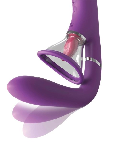 Fantasy For Her - Wibrator Punktu-G Z Pompą Ssącą FFH Her Ultimate Pleasure Pro