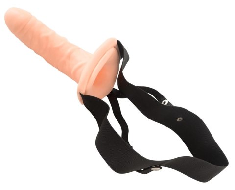 Fetish Fantasy Series - Puste Naturalne Dildo Z Paskiem Cieliste 18cm