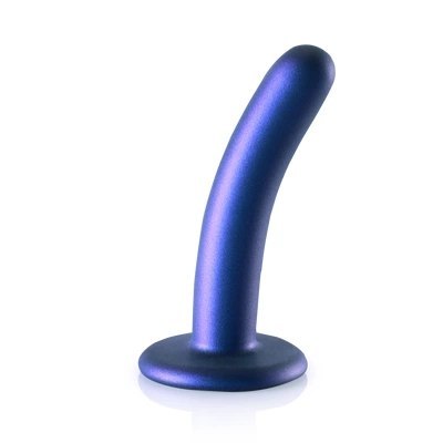 Ouch! - Wąskie silikonowe dildo z przyssawką 12 cm