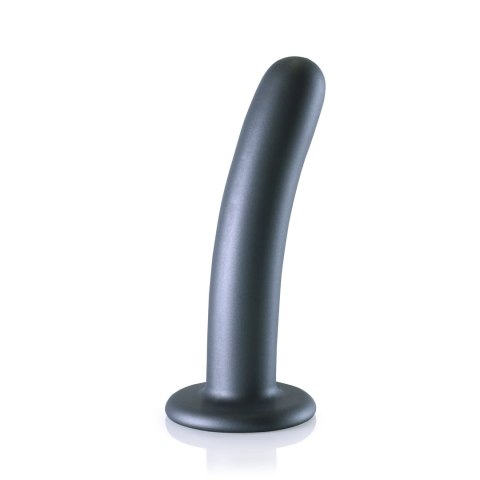 Ouch! - Wąskie silikonowe dildo z przyssawką 14,5 cm