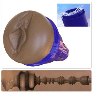 Fleshlight - Masturbator Z Kontrolą Ssania Boost Bang Dark Brązowy