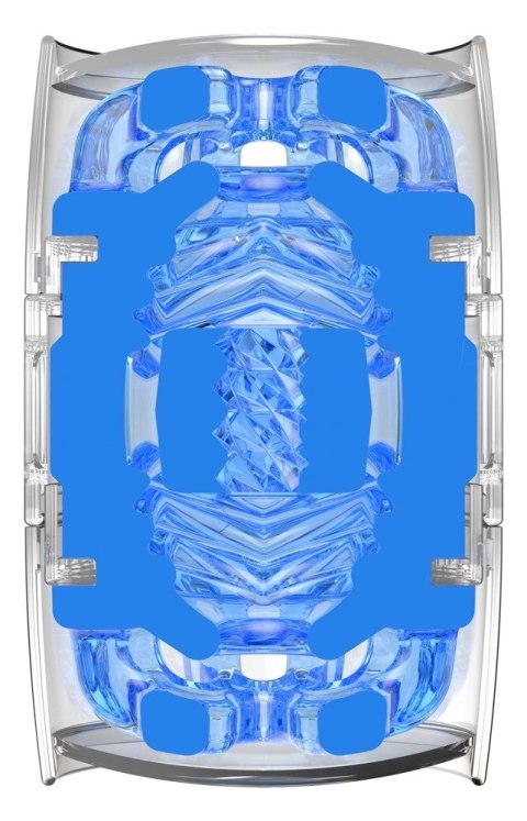 Fleshlight - Ręczny Masturbator Kieszonkowy Quickshot Turbo Blue Ice