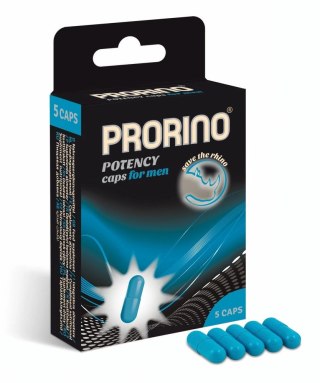 Kapsułki Na Potencję Dla Mężczyzn 5 szt - Prorino Potency 5pcs