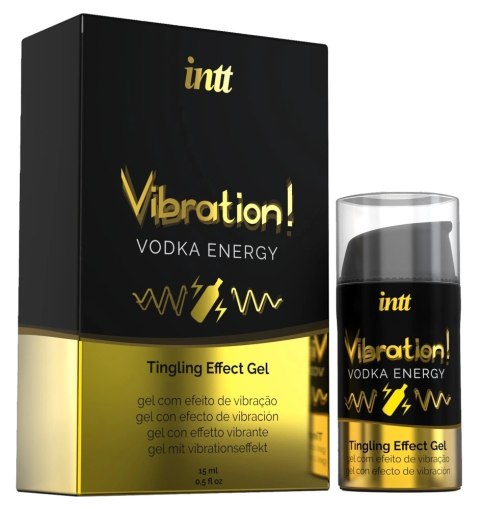 INTT - Żel Wibracyjny Z Efektem Mrowienia Vodka Energetyk 15 ml