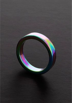 Steel - Pierścień płaski Rainbow - 0,3 x 2 / 8 x 50 mm