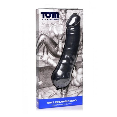 XR Brands - Nadmuchiwane silikonowe dildo Toms