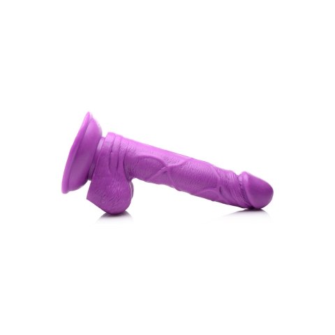 XR Brands - Realistyczne dildo z jądrami POP - 16,5 cm