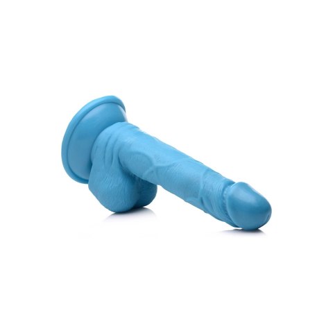 XR Brands - Realistyczne dildo z jądrami POP - 16,5 cm