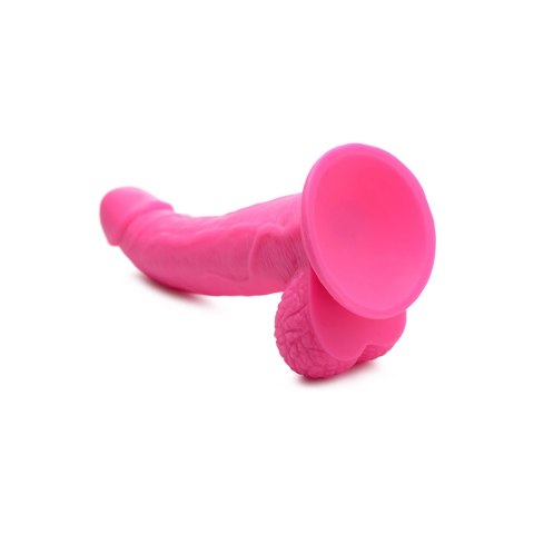 XR Brands - Realistyczne dildo z jądrami POP - 19 cm