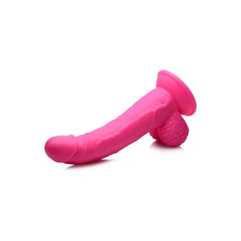 XR Brands - Realistyczne dildo z jądrami POP - 19 cm