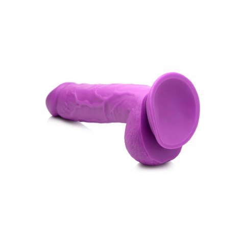 XR Brands - Realistyczne dildo z jądrami POP - 21 cm