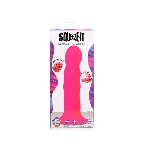 XR Brands - Ściskające dildo z imitacją żył