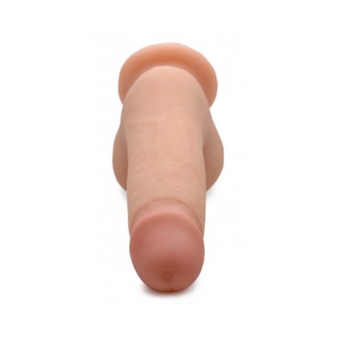 XR Brands - Dildo o podwójnej gęstości - 18 cm