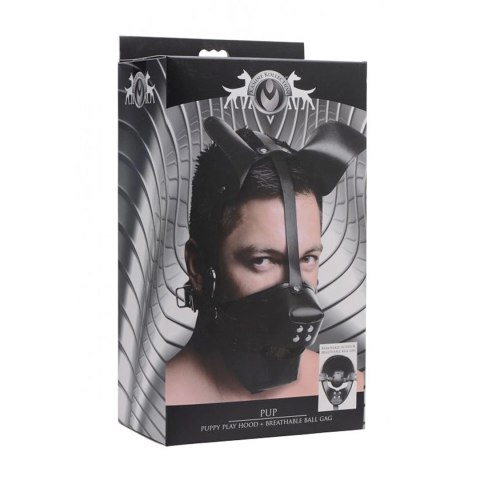 Pup - Puppy Play Mask + Breathable Ball Gag