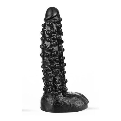 All Black - Dildo, kolczaste