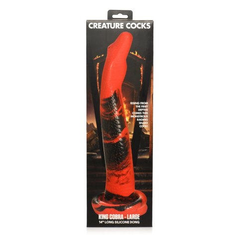 XR Brands - Silikonowe dildo 36 cm