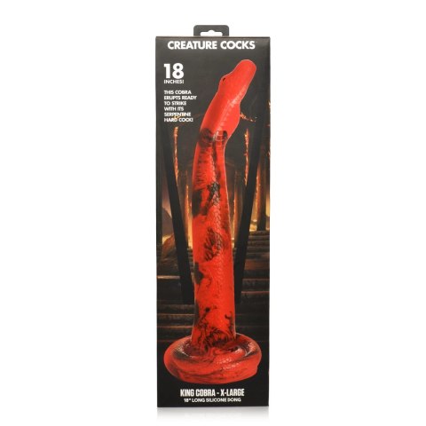 XR Brands - Silikonowe dildo 45 cm