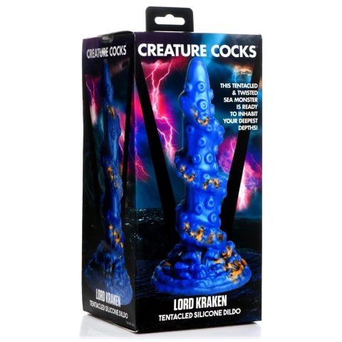 XR Brands - Silikonowe dildo Kraken