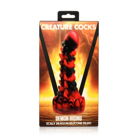 XR Brands - Silikonowe dildo - demon