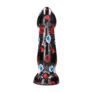 All Black - Dildo, w kształcie świeczki 27,5 cm