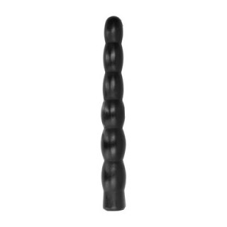 All Black - Dildo waginalne i analne , 32 cm