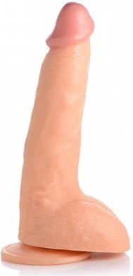 XR Brands - Dildo z jądrami Beefy 23 cm