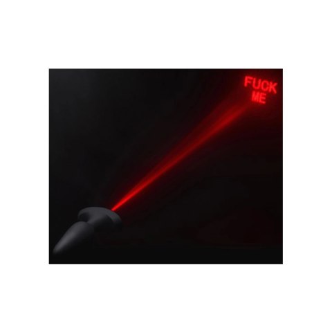 XR Brands - Korek analny z pilotem do zdalnego sterowania - mały - laser serce