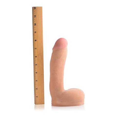 XR Brands - Dildo tryskajace o podwójnej gęstości - 20,5 cm