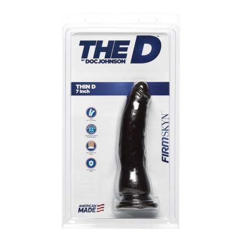 Doc Johnson - Realistyczne, cienkie dildo 18 cm