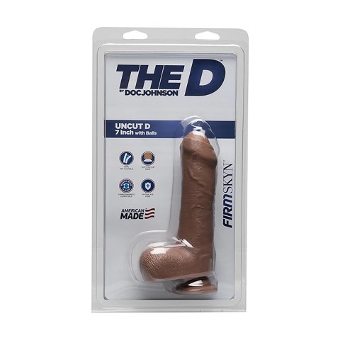 Doc Johnson - Realistyczne dildo z jądrami 18 cm