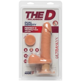 Doc Johnson - Realistyczne dildo z jądrami Perfect D 18 cm