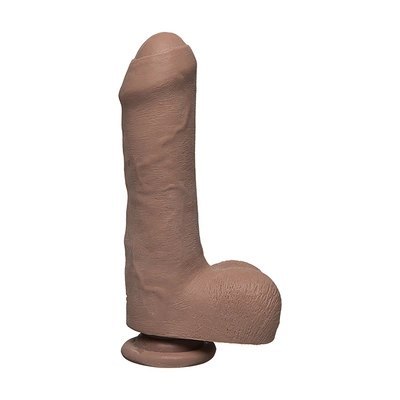 Doc Johnson - Realistyczne dildo z jądrami Uncut D 18 cm